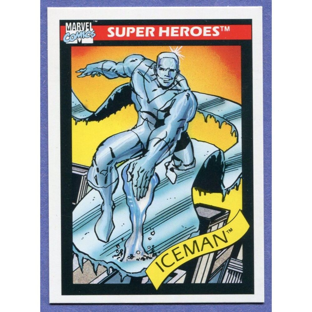 1990 Marvel Universe Card - #22 Iceman